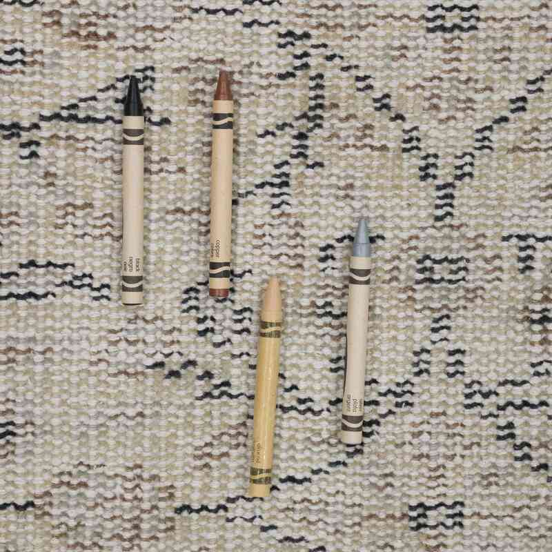 Vintage Turkish Hand-Knotted Rug - 3' 3" x 6' 7" (39" x 79") - K0067553