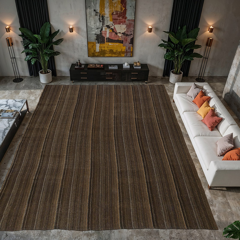 Nueva Alfombra Turca Kilim - 347 cm x 436 cm - K0067579