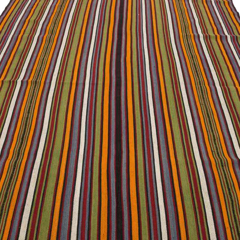 Vintage Anatolian Flatweave Rug - 6'  x 13'  (72" x 156") - K0067583