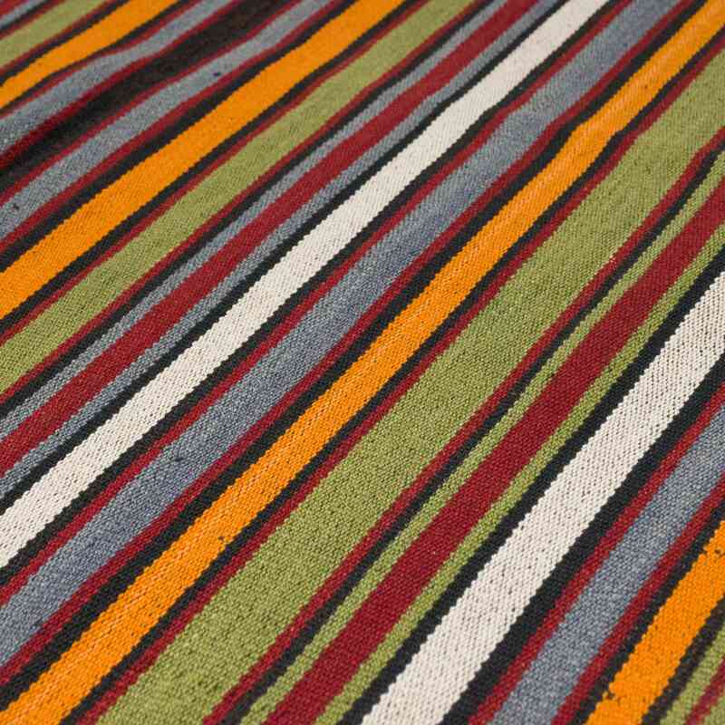 Vintage Anatolian Flatweave Rug - 6'  x 13'  (72" x 156") - K0067583