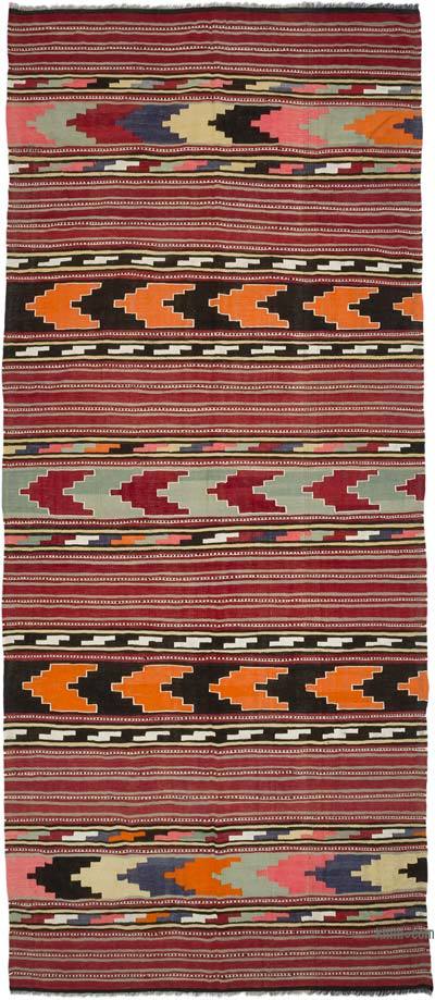 Vintage Mihalic Kilim Rug - 6' 4" x 15' 2" (76" x 182")