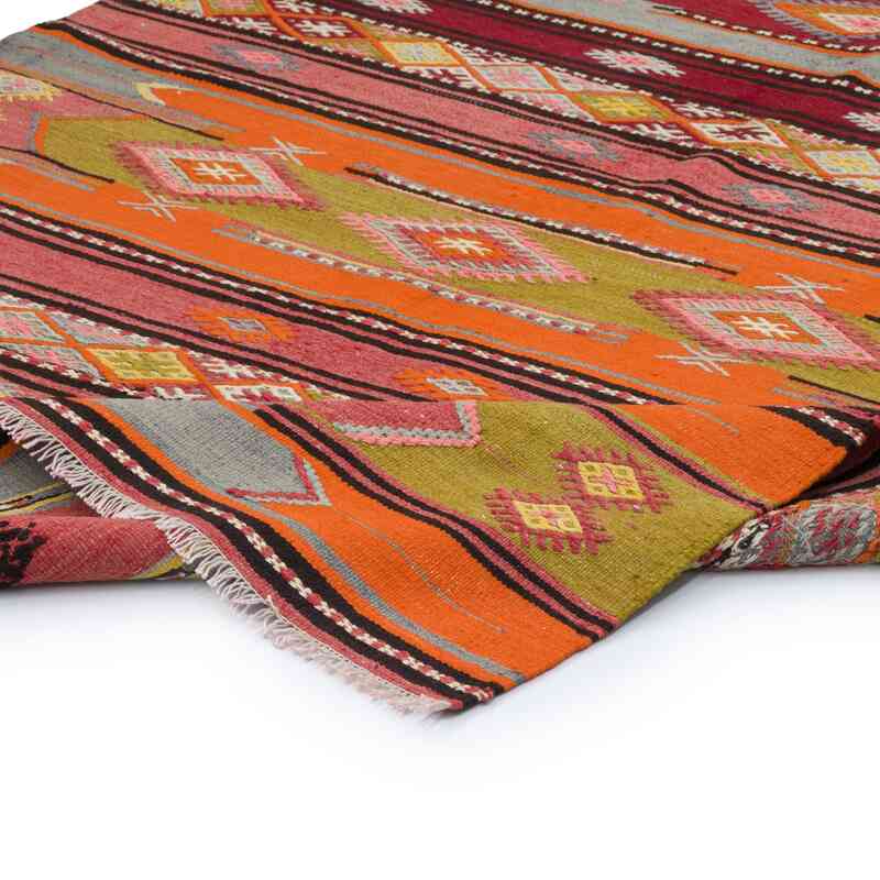 Vintage Sivas Kilim Rug - 5' 1" x 6' 8" (61" x 80") - K0067592