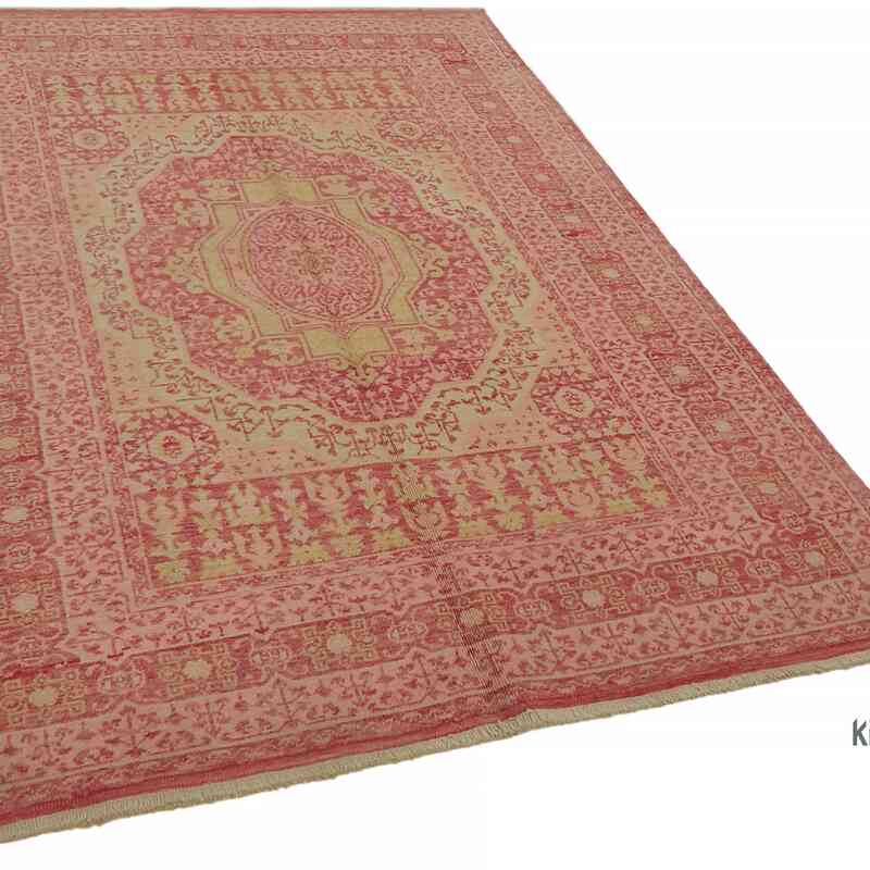 New Hand-Knotted Wool Oushak Rug - K0067630