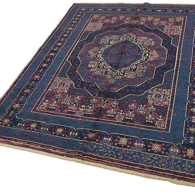 New Hand-Knotted Wool Oushak Rug - K0067631