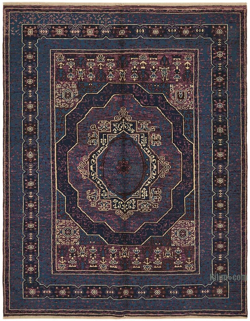 New Hand-Knotted Wool Oushak Rug - K0067631