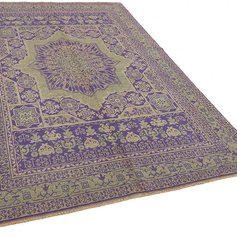New Hand-Knotted Wool Oushak Rug - K0067638