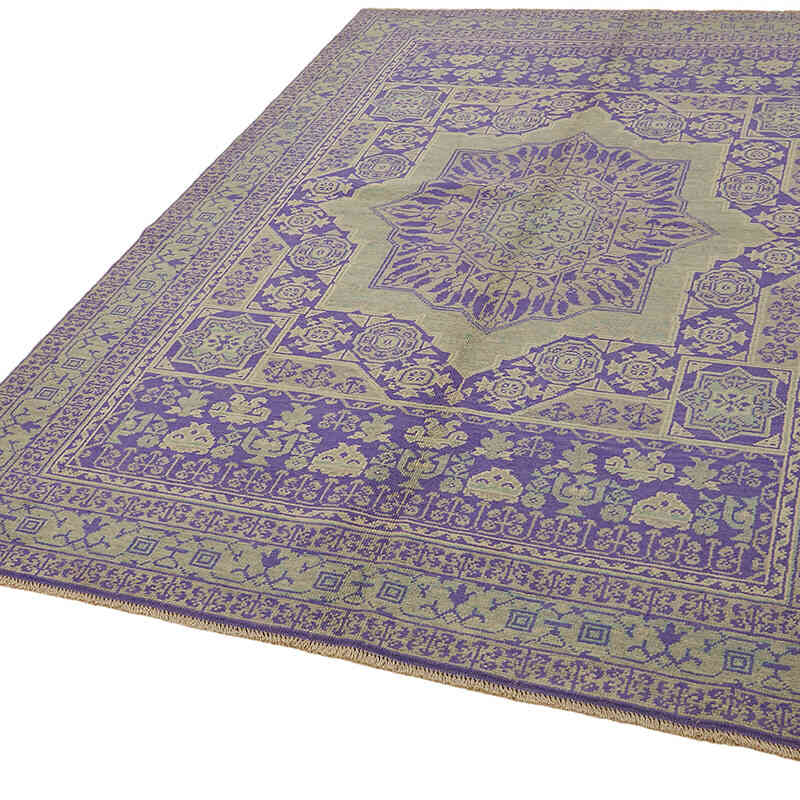 New Hand-Knotted Wool Oushak Rug - K0067638