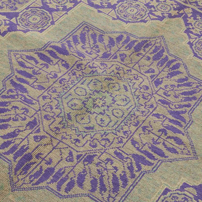 New Hand-Knotted Wool Oushak Rug - K0067638
