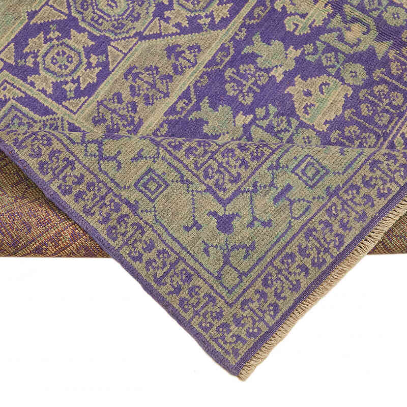 New Hand-Knotted Wool Oushak Rug - K0067638
