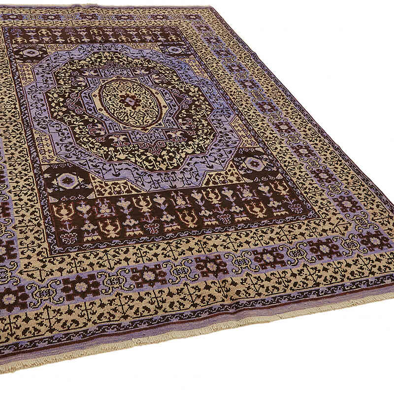 New Hand-Knotted Wool Oushak Rug - K0067641