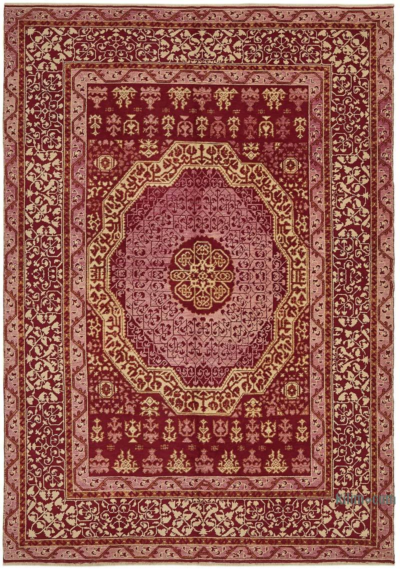 New Hand-Knotted Wool Oushak Rug - K0067653