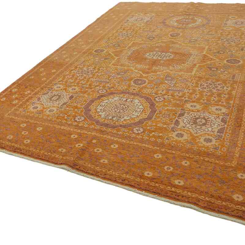 New Hand-Knotted Wool Oushak Rug - K0067658