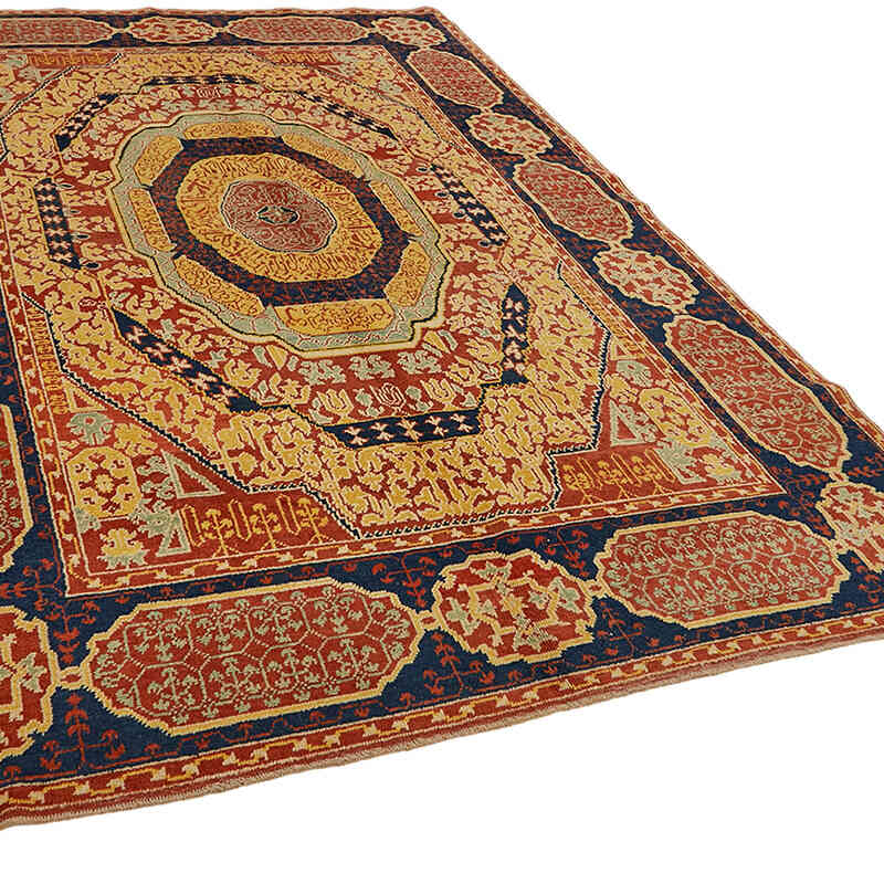 New Hand-Knotted Wool Oushak Rug - K0067659