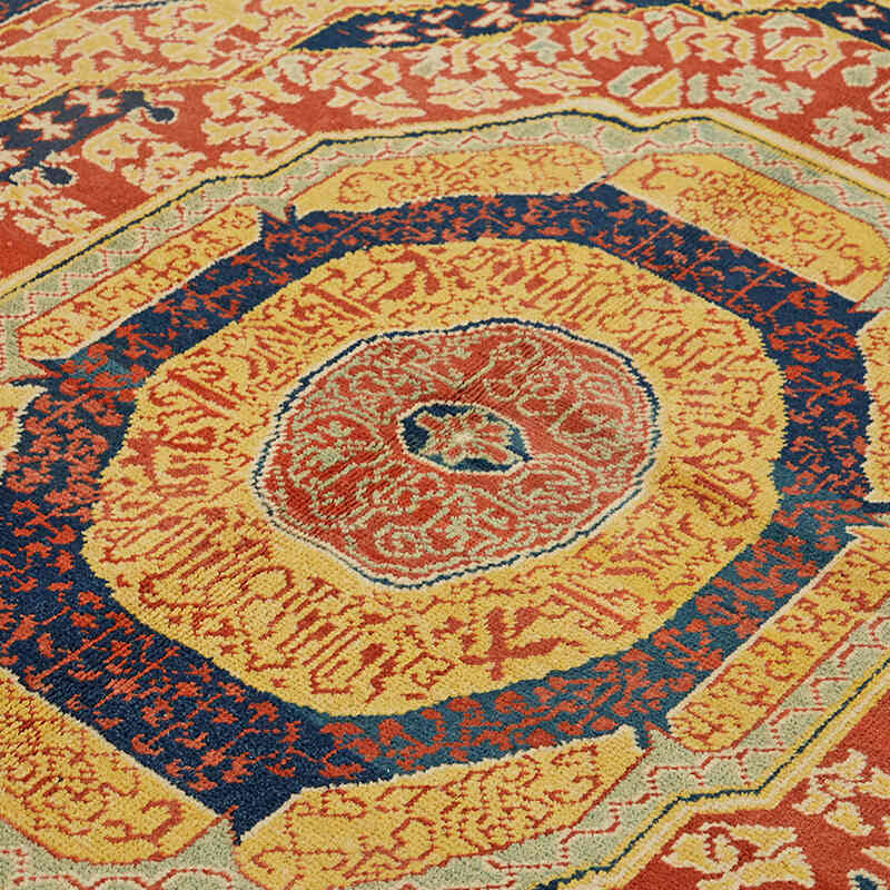 New Hand-Knotted Wool Oushak Rug - K0067659