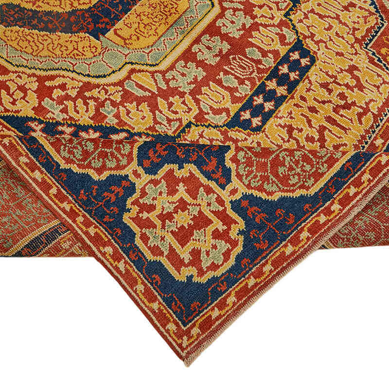 New Hand-Knotted Wool Oushak Rug - K0067659