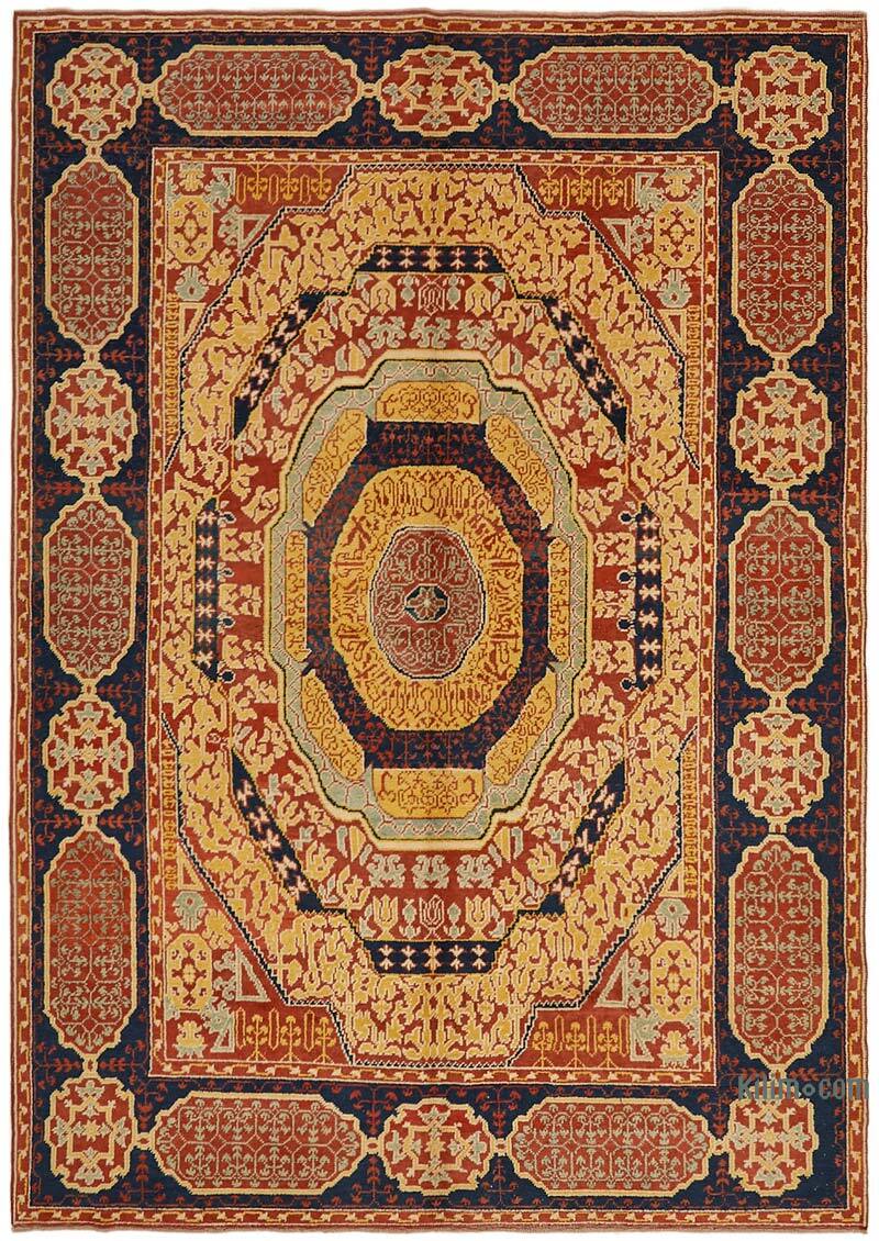 New Hand-Knotted Wool Oushak Rug - K0067659