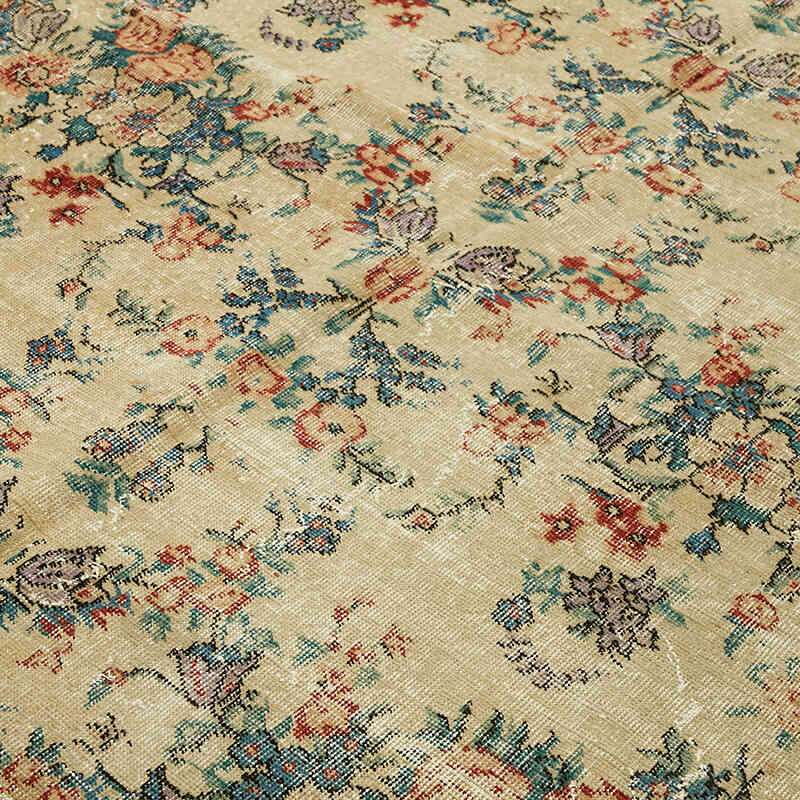 Alfombra Vintage Turca Anudada a Mano - 234 cm x 340 cm - K0067670