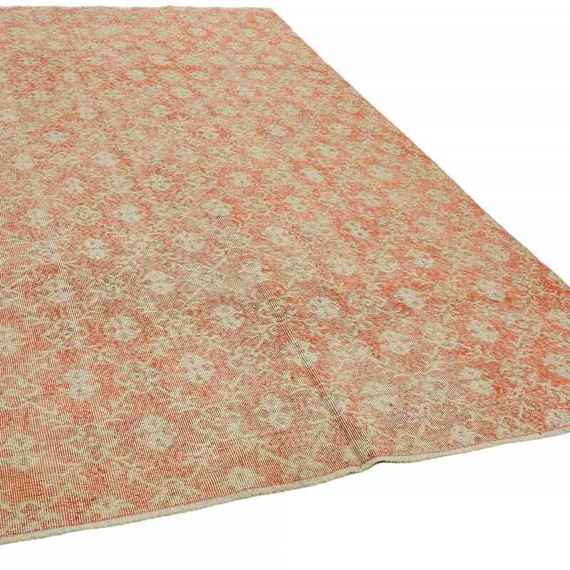 Vintage Turkish Hand-Knotted Rug - 7'  x 10' 8" (84" x 128") - K0067683