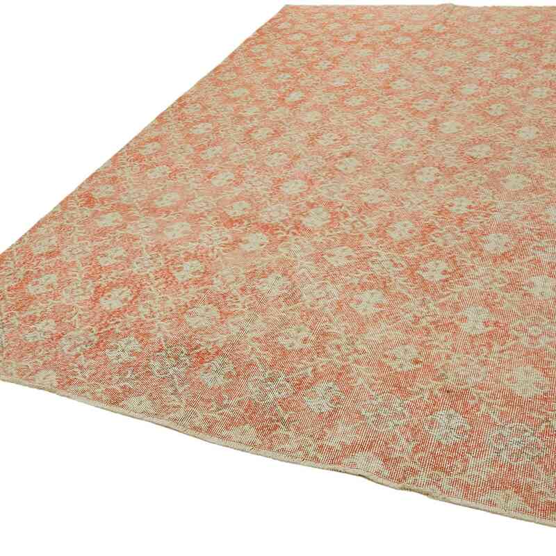 Vintage Turkish Hand-Knotted Rug - 7'  x 10' 8" (84" x 128") - K0067683