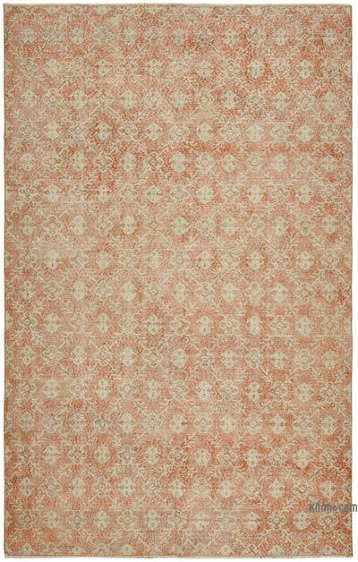 Vintage Turkish Hand-Knotted Rug - 7'  x 10' 8" (84" x 128")