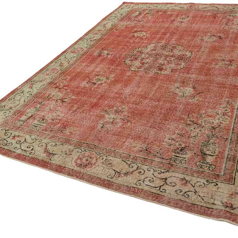El Dokuma Vintage Halı - 206 cm x 328 cm - K0067691