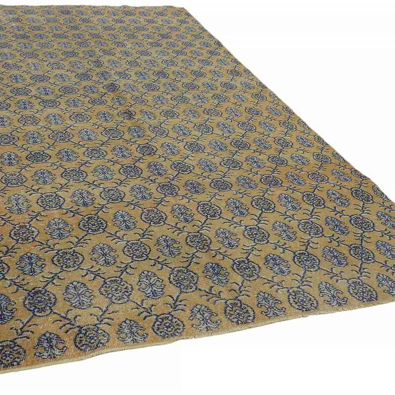 Alfombra Vintage Turca Anudada a Mano - 214 cm x 330 cm - K0067699