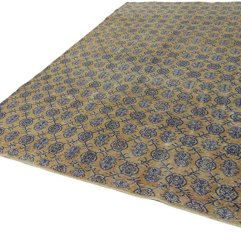 Alfombra Vintage Turca Anudada a Mano - 214 cm x 330 cm - K0067699