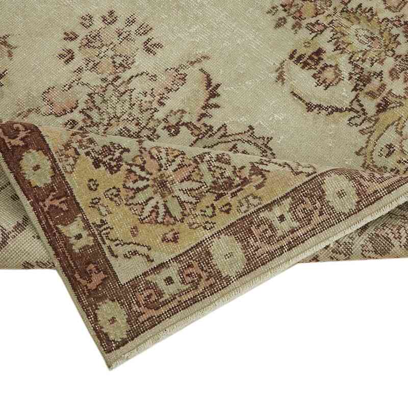 Vintage Turkish Hand-Knotted Rug - 7'  x 10' 4" (84" x 124") - K0067702