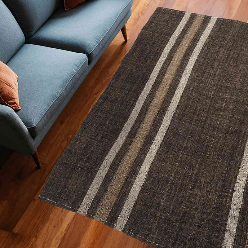 Vintage Anatolian Kilim Rug - 6' 2" x 8'  (74" x 96") - K0067736