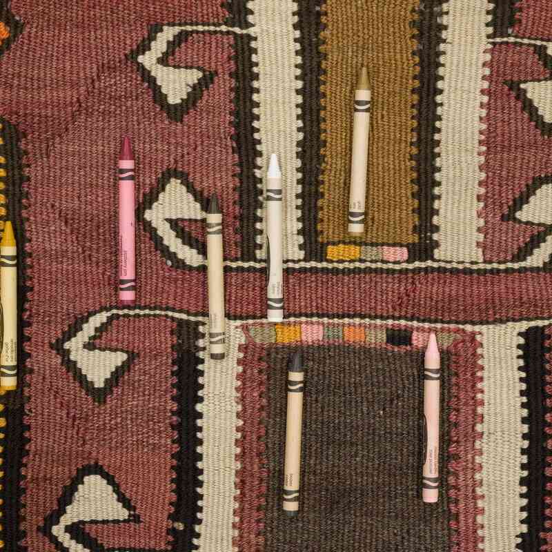 Vintage Kars Kilim Yolluk - 131 cm x 404 cm - K0067740