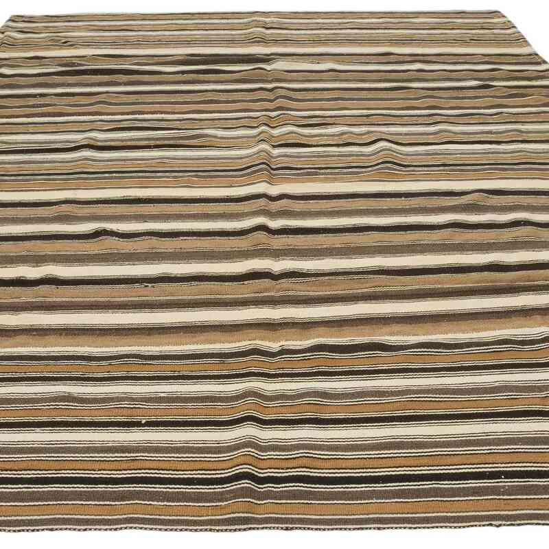 Vintage Anatolian Kilim Rug - 6' 6" x 9' 3" (78" x 111") - K0067748