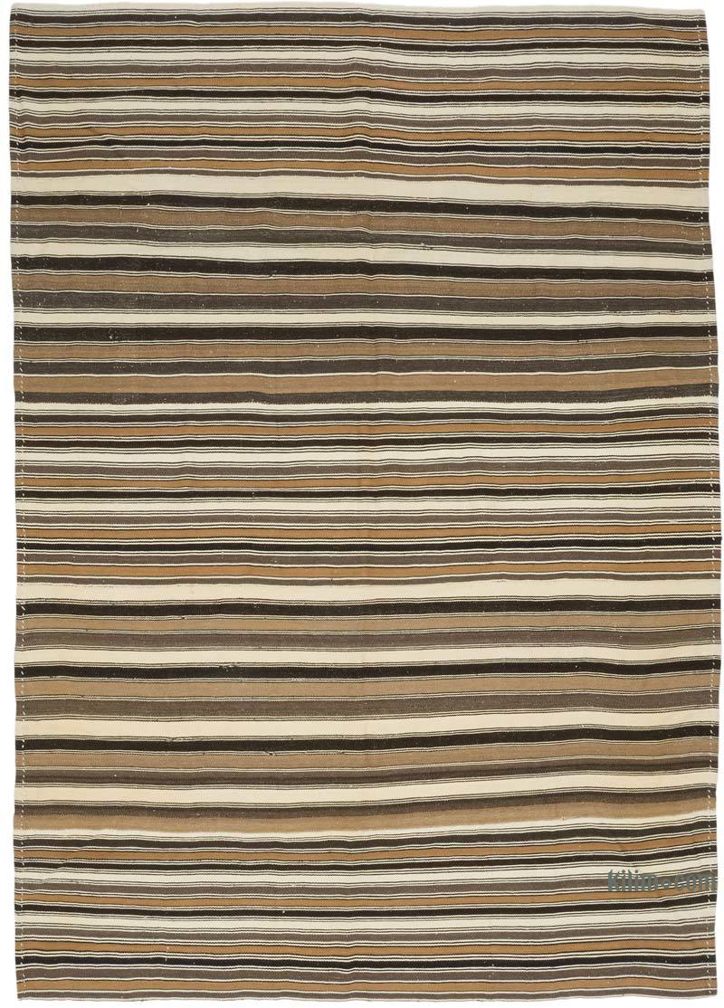 Vintage Anatolian Kilim Rug - 6' 6" x 9' 3" (78" x 111") - K0067748