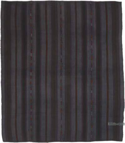 Vintage Anatolian Kilim Rug - 6' 1" x 7' 1" (73" x 85")