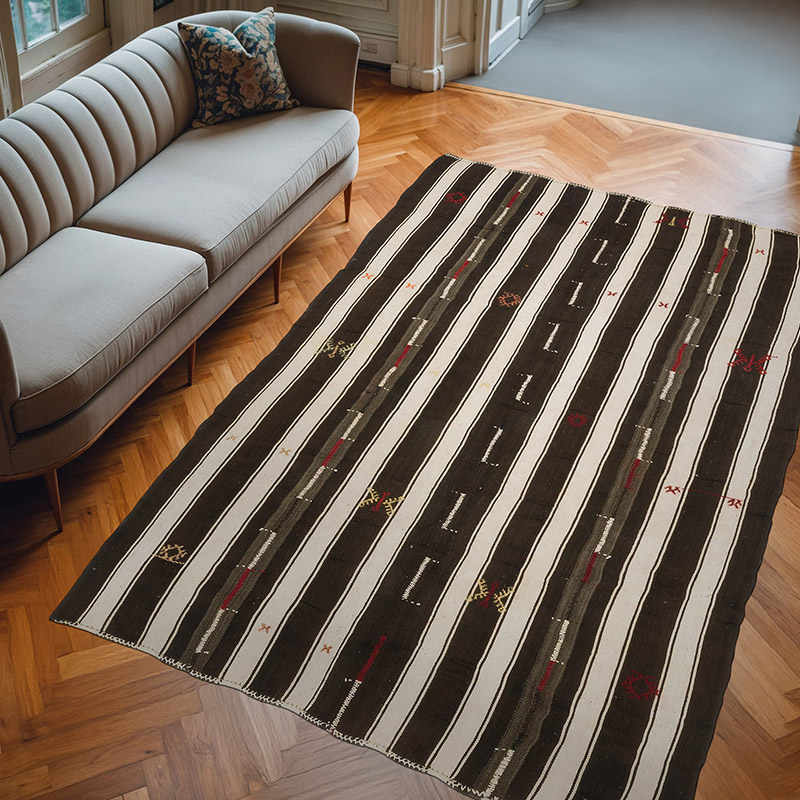 Vintage Anadolu Kilim - 184 cm x 270 cm - K0067758