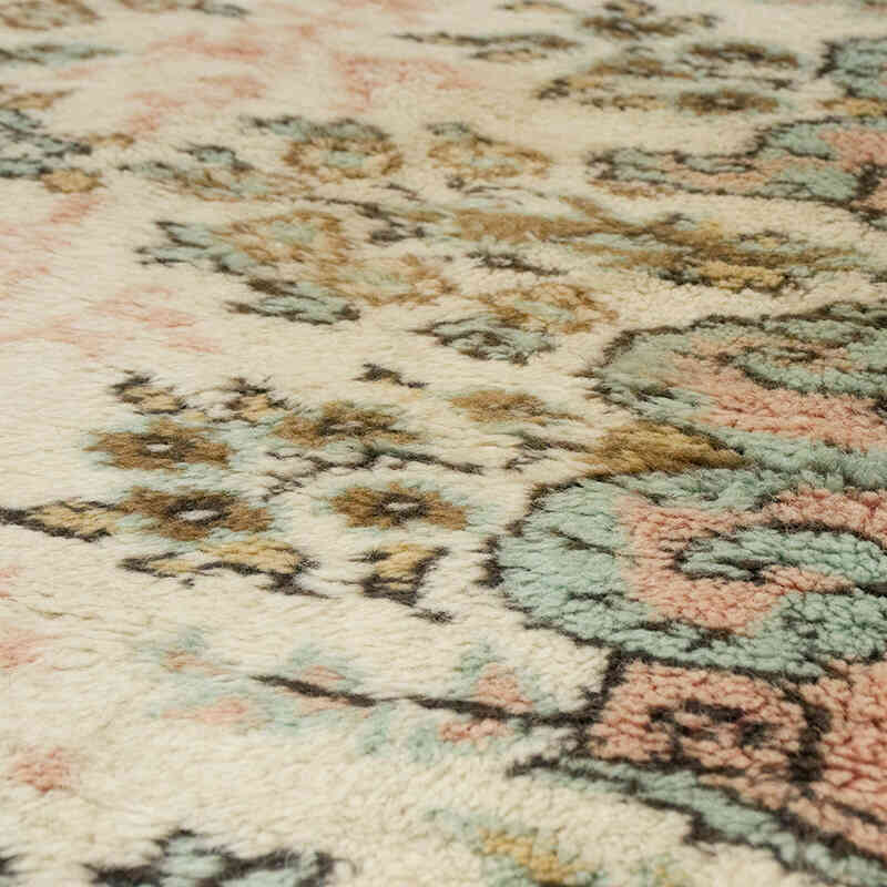 Alfombra Vintage Turca Anudada a Mano - 191 cm x 277 cm - K0067761