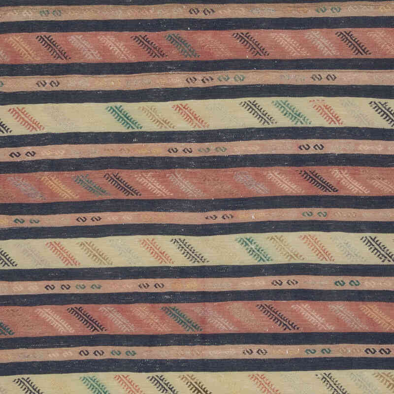 Vintage Anatolian Kilim Runner - 3' 10" x 12' 4" (46" x 148") - K0067778