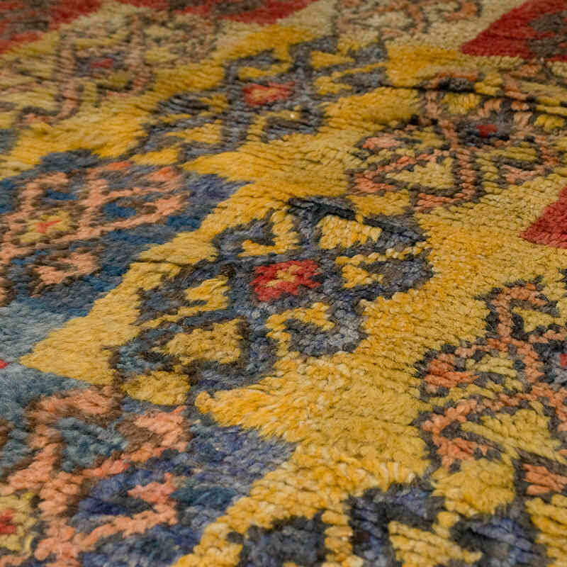 Vintage Anatolian Tulu Rug - 4' 2" x 6' 5" (50" x 77") - K0067783