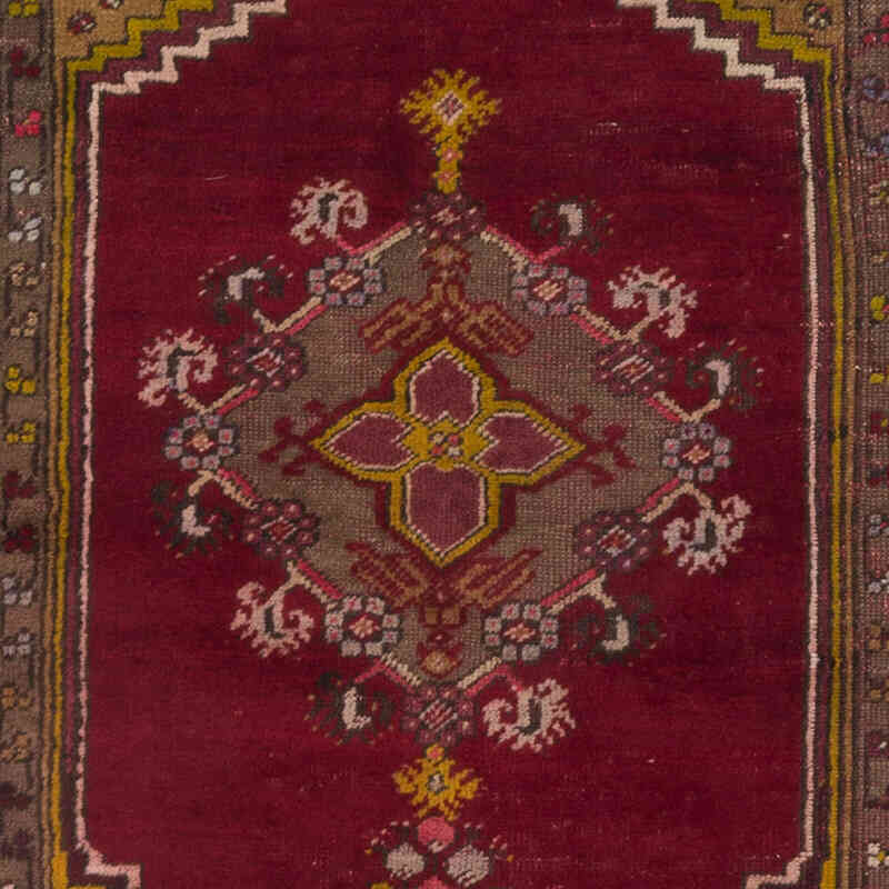 El Dokuma Vintage Halı - 89 cm x 160 cm - K0067795