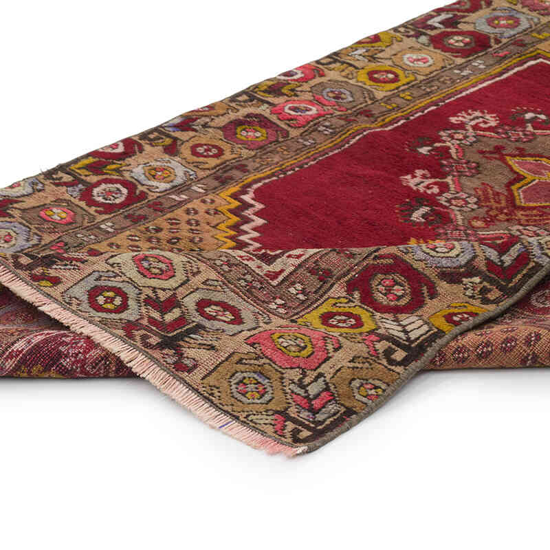 El Dokuma Vintage Halı - 89 cm x 160 cm - K0067795