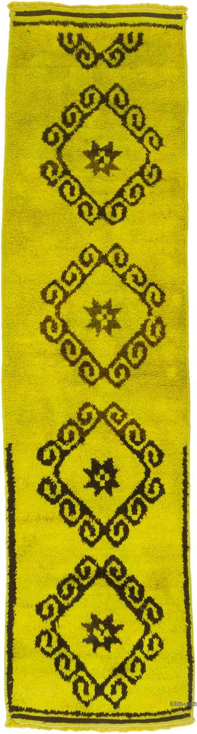Alfombra Vintage de pasillo - 103 cm x 383 cm
