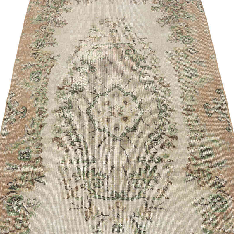 El Dokuma Vintage Halı - 96 cm x 188 cm - K0067802