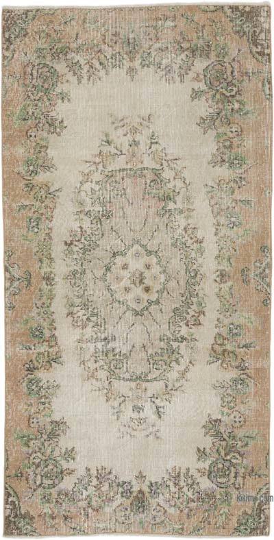 El Dokuma Vintage Halı - 96 cm x 188 cm