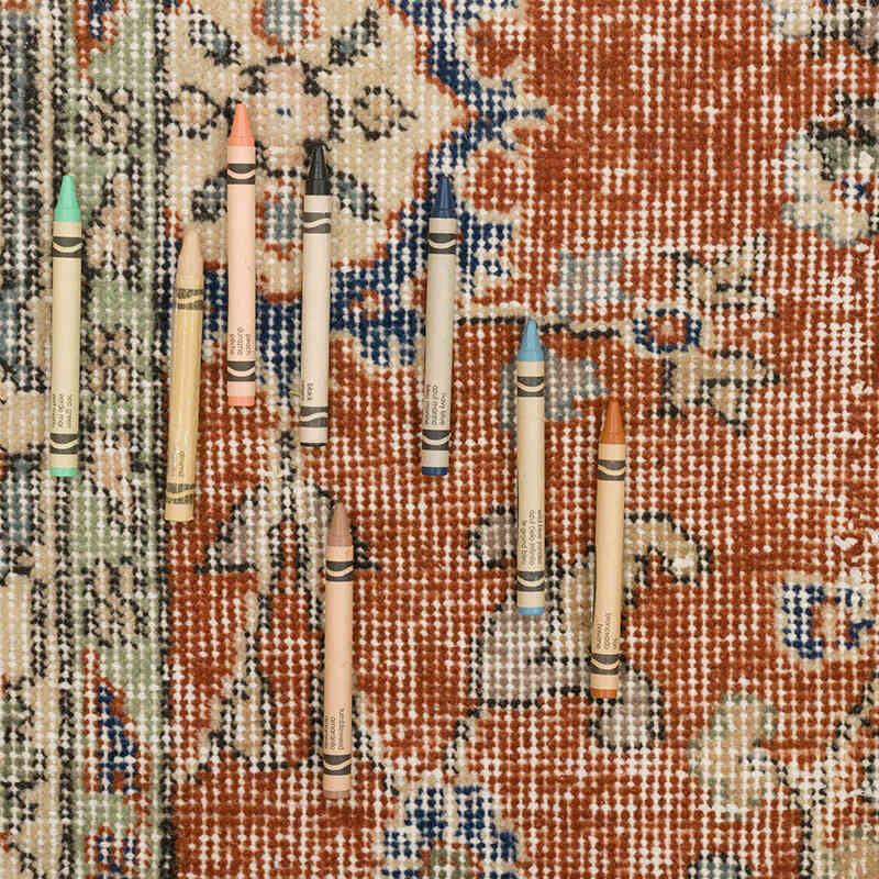 Vintage Turkish Hand-Knotted Rug - 4' 7" x 7' 9" (55" x 93") - K0067808