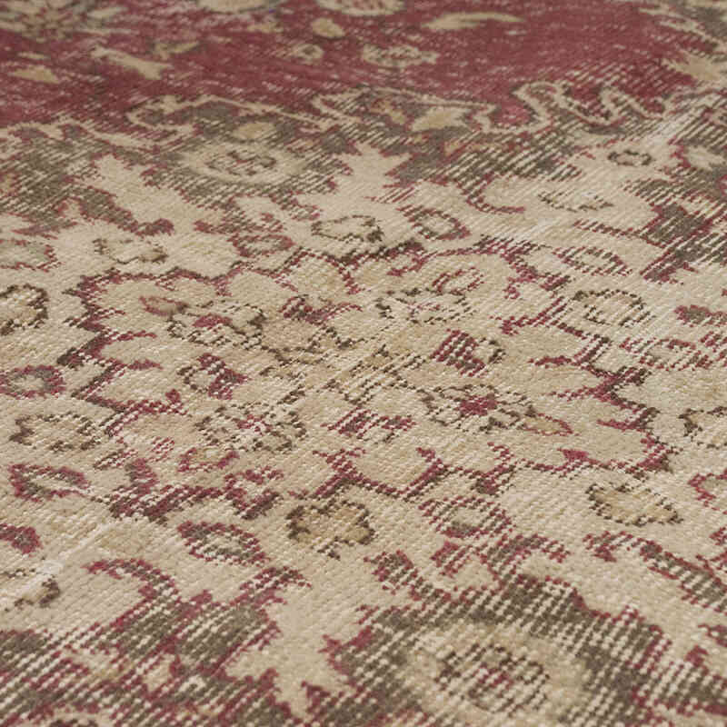 Vintage Turkish Hand-Knotted Rug - 6' 11" x 10'  (83" x 120") - K0067809