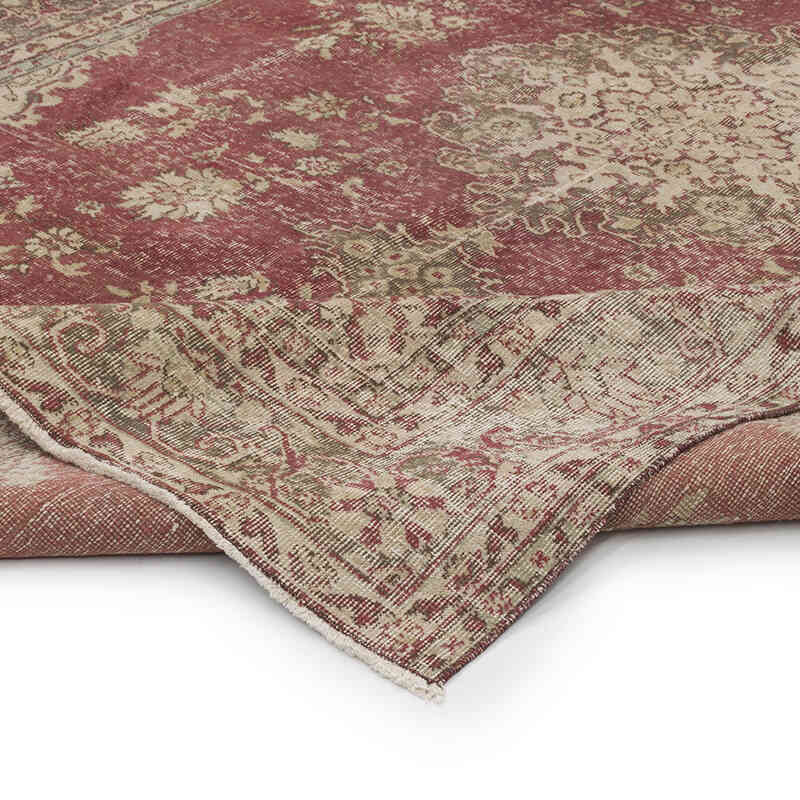 Vintage Turkish Hand-Knotted Rug - 6' 11" x 10'  (83" x 120") - K0067809