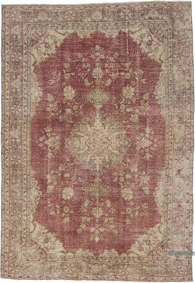 El Dokuma Vintage Hali - 210 cm x 305 cm