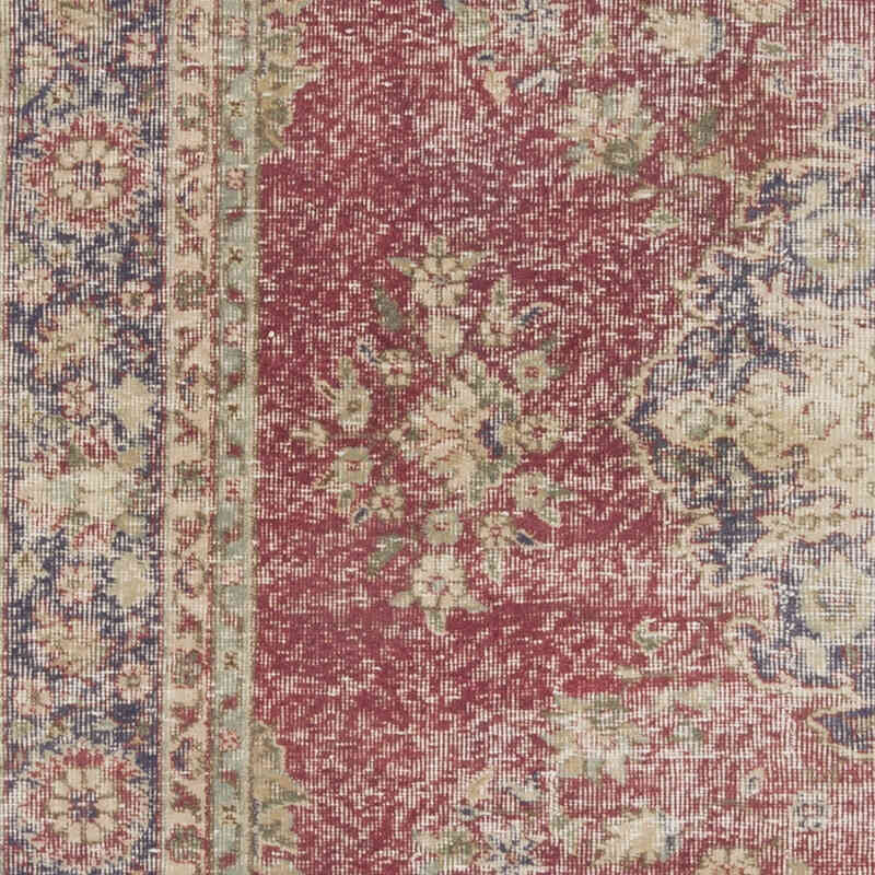 Vintage Turkish Hand-Knotted Runner - 3' 3" x 10' 4" (39" x 124") - K0067810