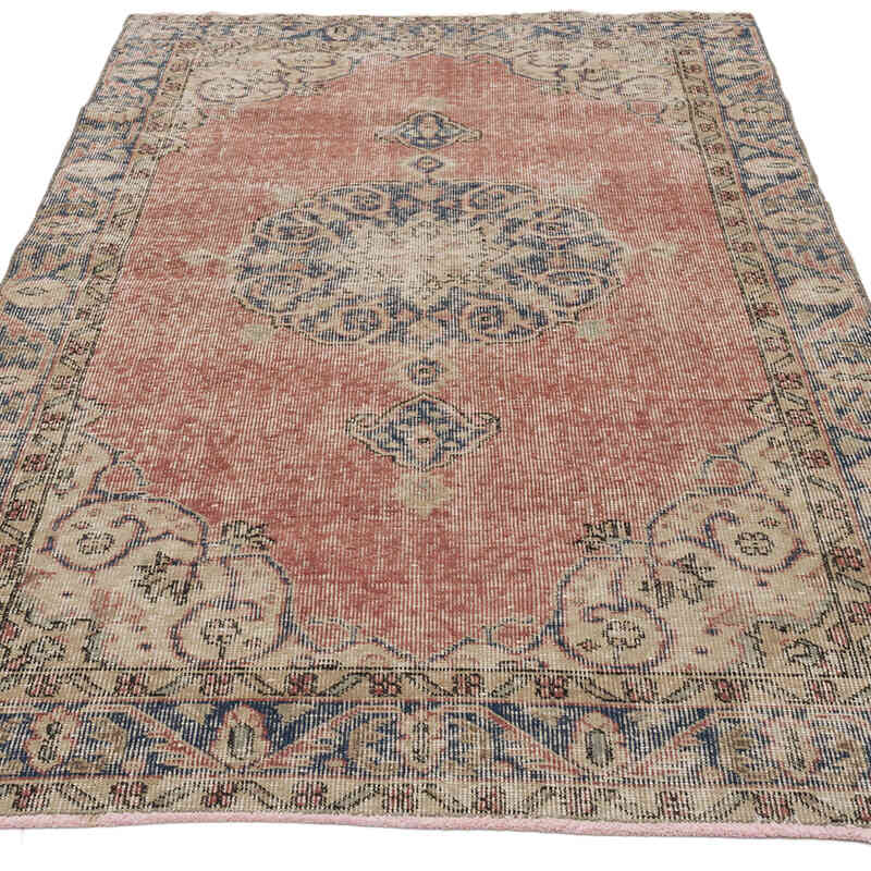 El Dokuma Vintage Halı - 111 cm x 204 cm - K0067812