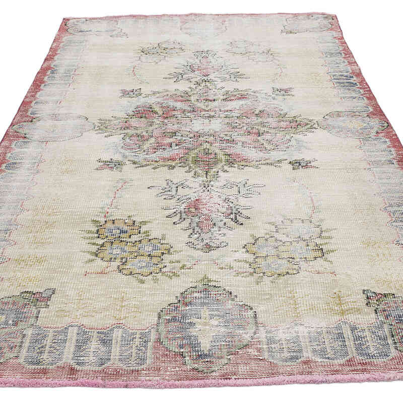 El Dokuma Vintage Halı - 139 cm x 230 cm - K0067849