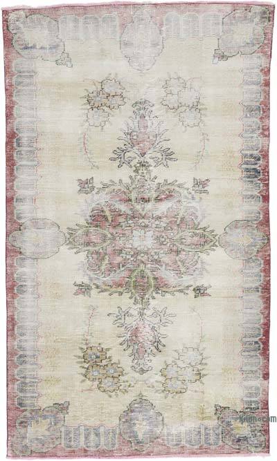 El Dokuma Vintage Halı - 139 cm x 230 cm